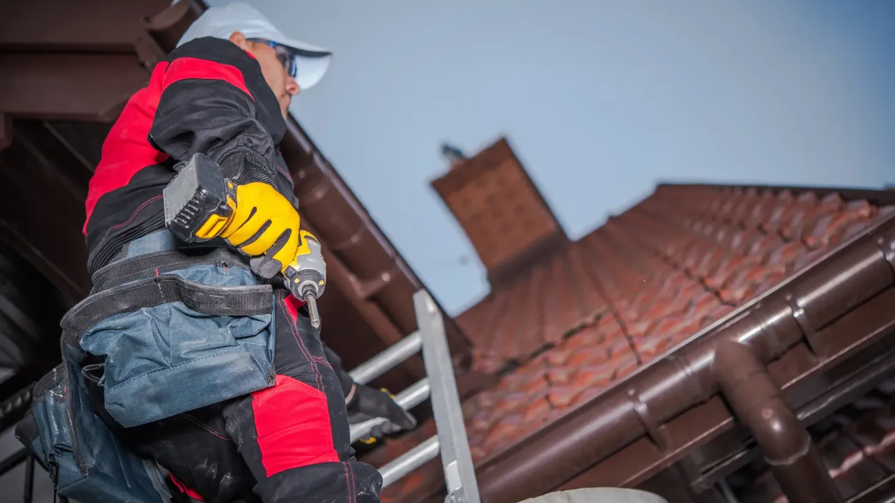 Hail damaged shingles on Texas home roof flagged in post-inspection report before closing.