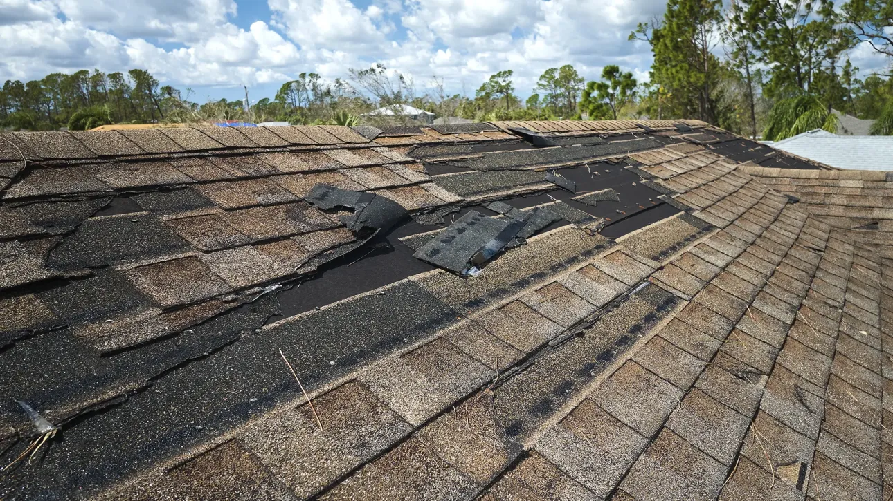 Licensed roofing contractor completing hail damage repair on DFW home before closing deadline with Fix Before Closing project manager on site