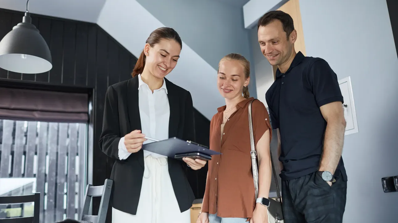 Fort Worth real estate agent reviewing electrical repair documentation for FHA VA loan closing file